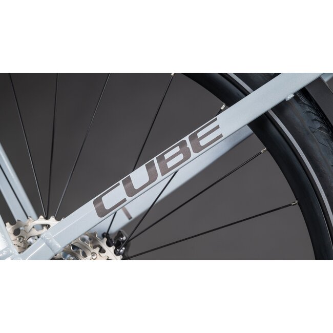 Cube  Kathmandu Hybrid SLX 800 Foggrey/grey uni Grijs 12V