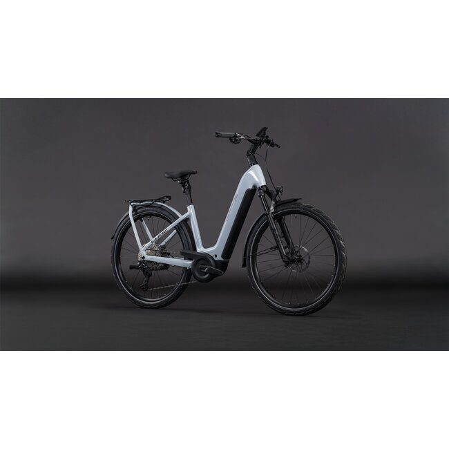 Cube  Kathmandu Hybrid SLX 800 Foggrey/grey uni Grijs 12V