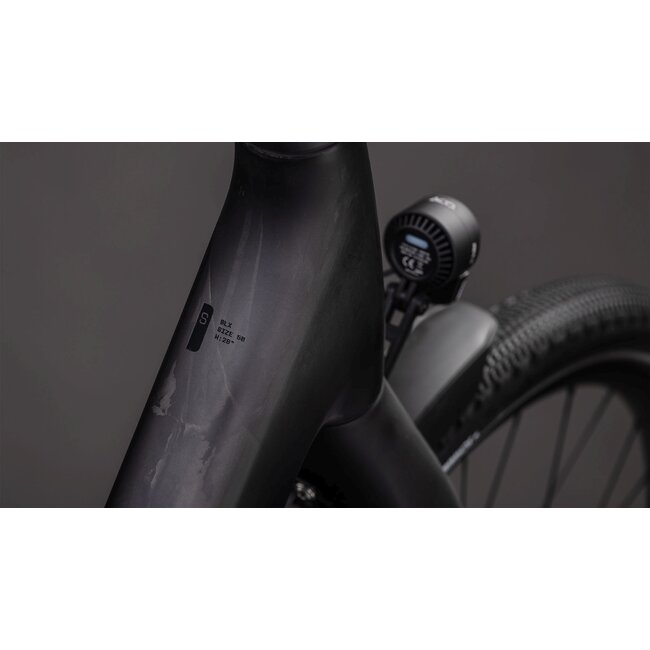 Cube  Kathmandu Hybrid C62 SLX 400x Liquidblack/bluedus uni Zwart 12V