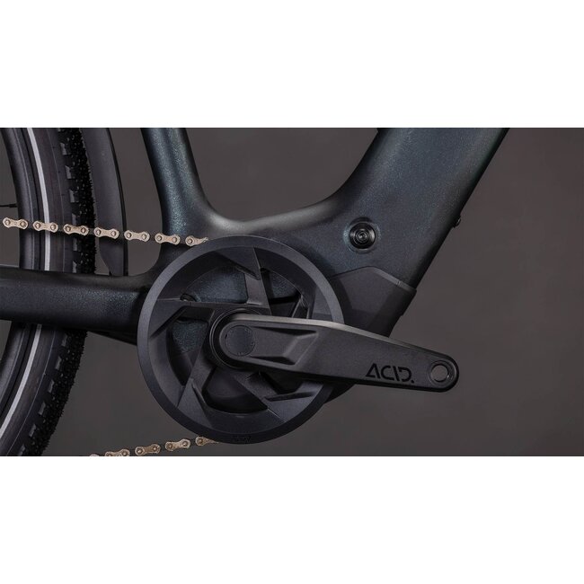 Cube  Kathmandu Hybrid C62 SLX 400x Liquidblack/bluedus uni Zwart 12V