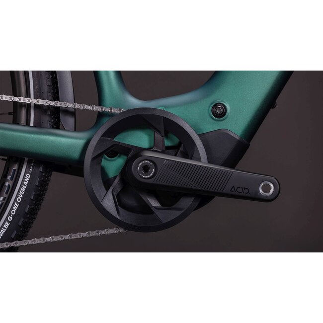 Cube  Kathmandu Hybrid C62 SLT 400x Seafoam/chrome uni Groen 12V