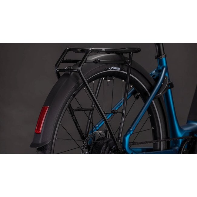 Cube  Supreme Hybrid Deluxe Pro 600 Electricblue/chrome uni 26 inch Blauw