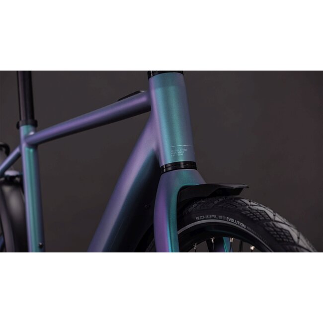 Cube  Editor Hybrid SLT 400x Fe Smaragdgrey/prism uni Grijs 11V