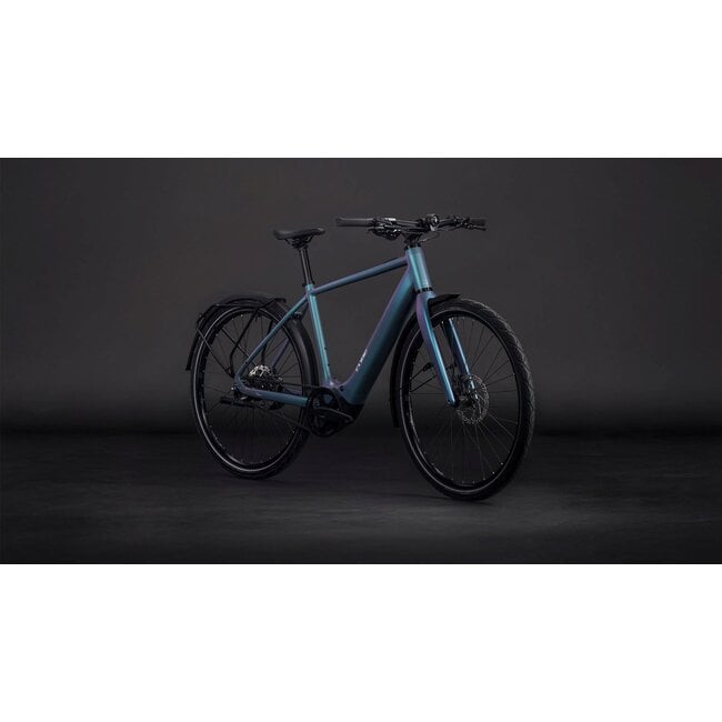 Cube  Editor Hybrid SLT 400x Fe Smaragdgrey/prism uni Grijs 11V