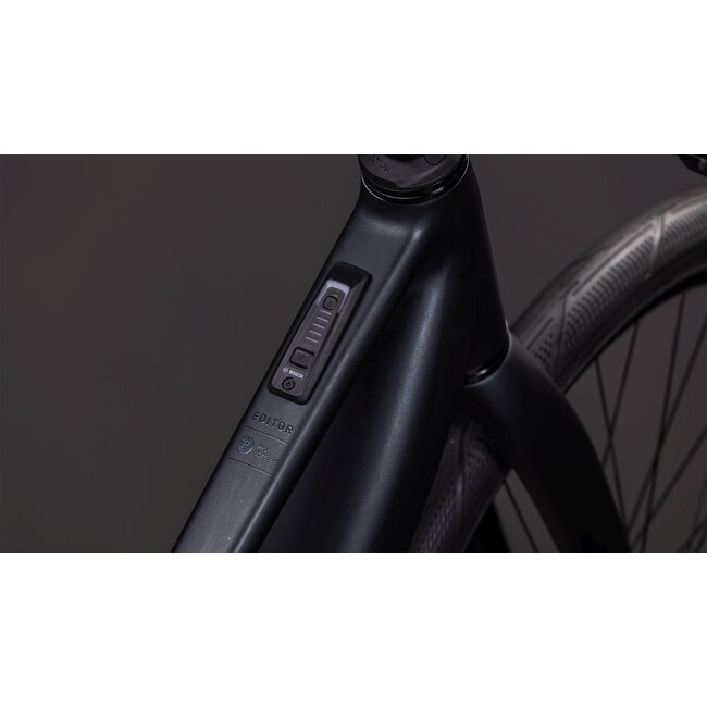 Cube  Editor Hybrid Pro 400x Coal/prism uni Zwart 11V