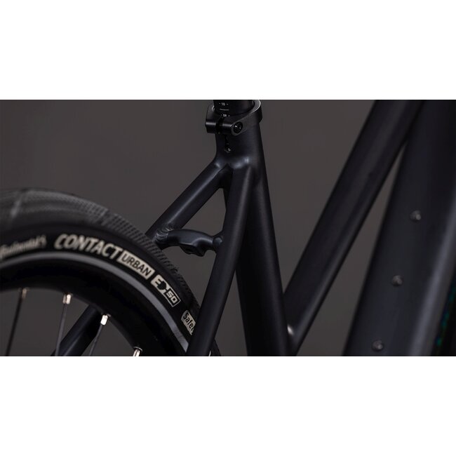 Cube  Editor Hybrid Pro 400x Coal/prism uni Zwart 11V