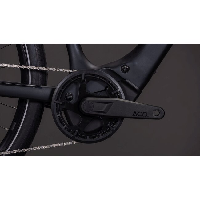 Cube  Editor Hybrid Pro 400x Coal/prism uni Zwart 11V