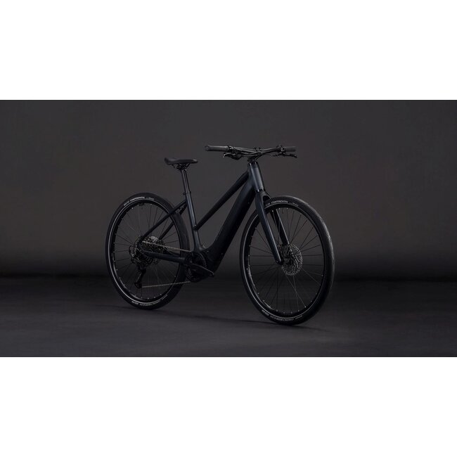 Cube  Editor Hybrid Pro 400x Coal/prism uni Zwart 11V