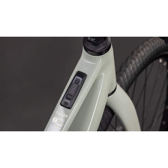 Cube  Editor Hybrid SLX 400x Reedbeige/chrome uni Beige 8V