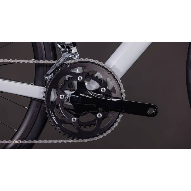 Cube  Attain Race Foggrey/shift uni Grijs 20V