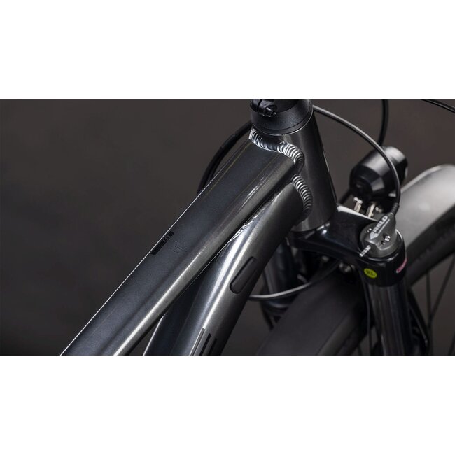 Cube  Aim SLX Fe Slateblack/black MTB 27.5 inch Zwart 12V