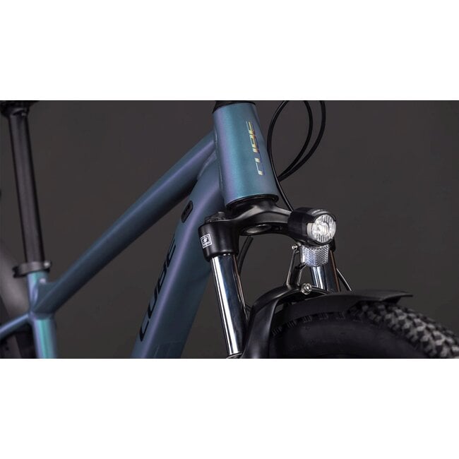 Cube  Aim Pro Fe Smaragdgrey/prism MTB 29 inch Grijs 11V