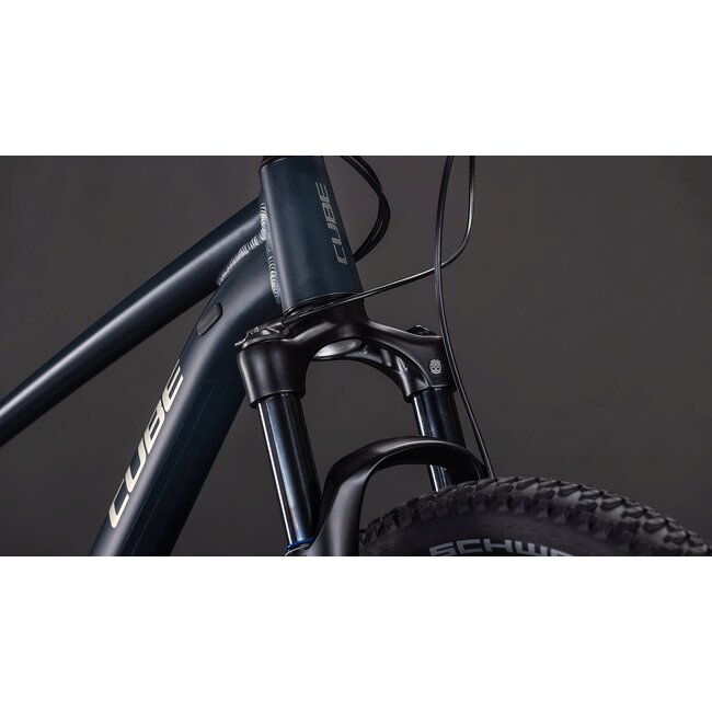 Cube  Attention Pro Night/black MTB 29 inch Zwart 12V