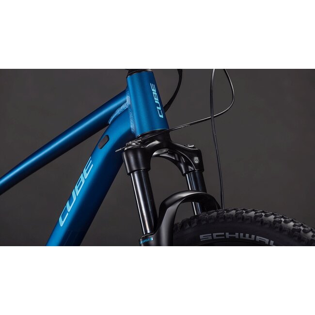 Cube  Attention Pro Electricblue/blue MTB 29 inch Blauw 12V