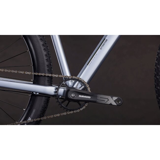 Cube  Attention SLX Slategrey/black MTB 27.5 inch Grijs 12V