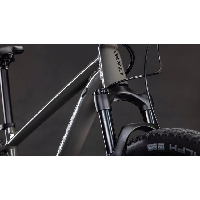 Cube  Reaction Pro Oldgrey/black MTB 27.5 inch Grijs 12V