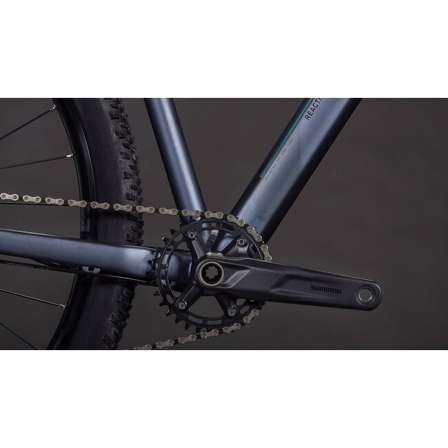 Cube  Reaction SLX Metalicgrey/black MTB 27.5 inch Grijs 12V