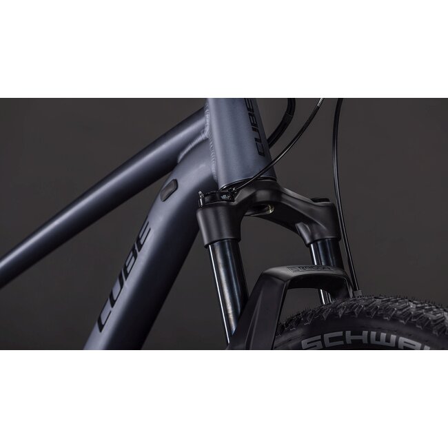 Cube  Reaction SLX Metalicgrey/black MTB 29 inch Grijs 12V
