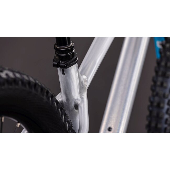 Cube  Reaction Tm One Rawmetal/blue MTB 29 inch Grijs 11V