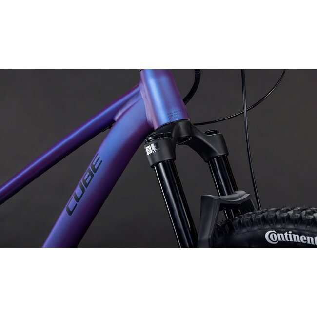 Cube  Reaction Tm Pro Blueviolet/black MTB 29 inch Blauw 12V