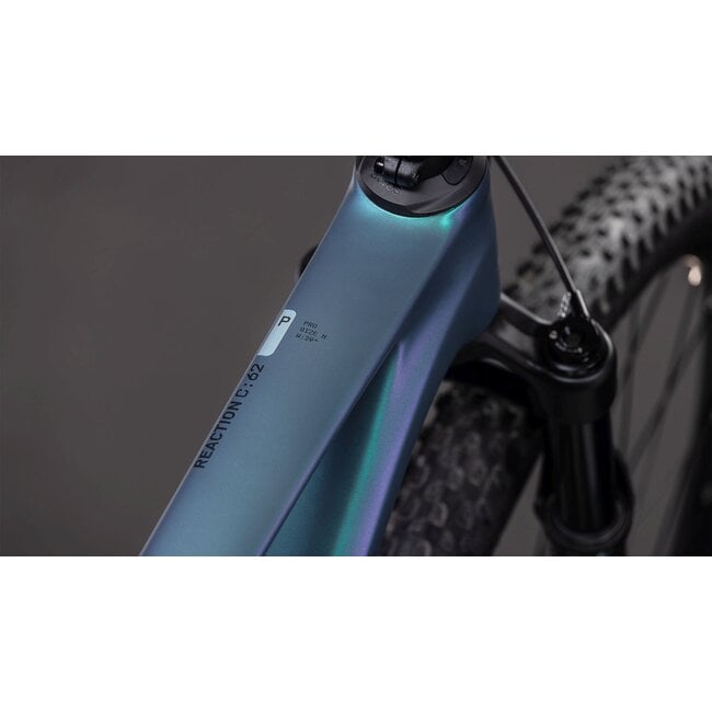 Cube  Reaction C62 Pro Polarlight/black MTB 29 inch Blauw 12V