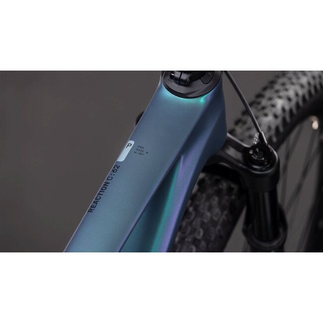 Cube  Reaction C62 Pro Polarlight/black MTB 29 inch Blauw 12V