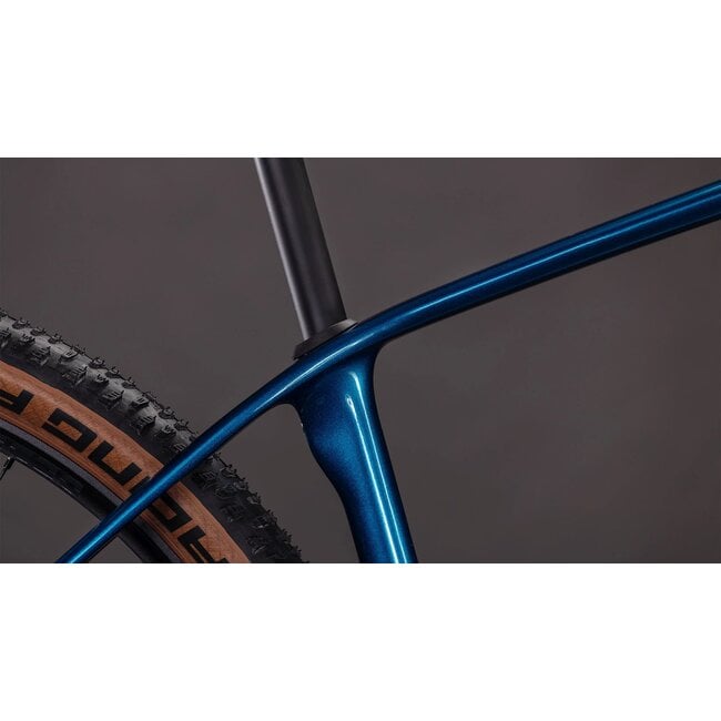 Cube  Reaction C62 SLX Electricblue/white MTB 29 inch Blauw 12V