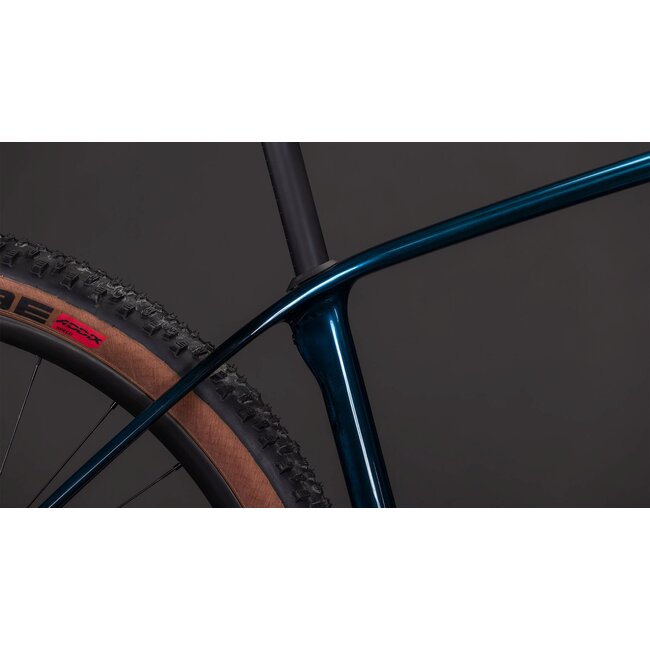 Cube  Phenix C68x Race Chromeblue/liquidblue MTB 29 inch Blauw 12V