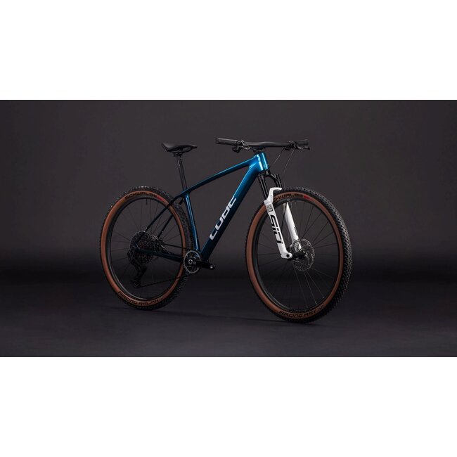Cube  Phenix C68x Race Chromeblue/liquidblue MTB 29 inch Blauw 12V