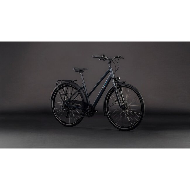 Cube  Touring One Night/chrome uni Zwart 8V