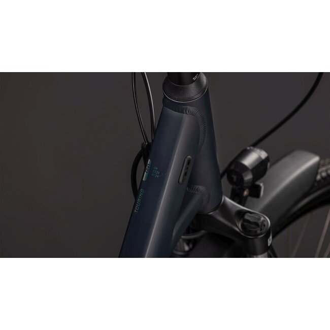 Cube  Touring One Night/chrome uni Zwart 8V