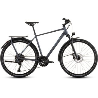 Cube  Kathmandu Exc – Trekkingfiets MetallicGrey/Chrome 22V