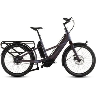 Cube  Longtail Hybrid Comfort 800 Elektrische Longtail grey riem