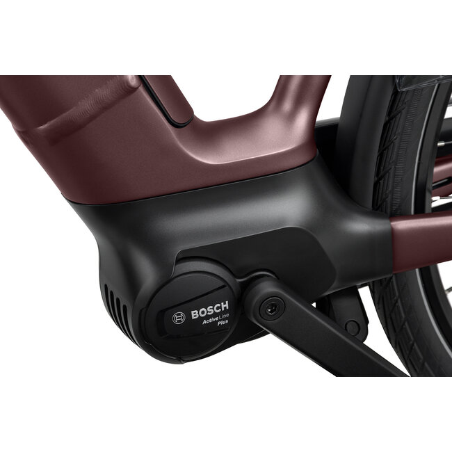 Batavus  Batavus Finez PT Flex accu Elektrische Damesfiets 8 Burgundy Red matt