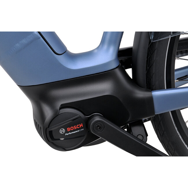 Batavus  Finez PT Exclusive Plus Flex accu Elektrische Damesfiets 1 Steel blue matte