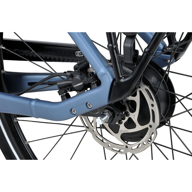 Batavus  Finez PT Exclusive Plus Flex accu Elektrische Damesfiets 1 Steel blue matte