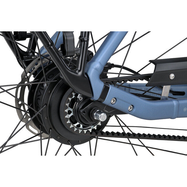 Batavus  Finez PT Exclusive Plus Flex accu Elektrische Damesfiets 1 Steel blue matte
