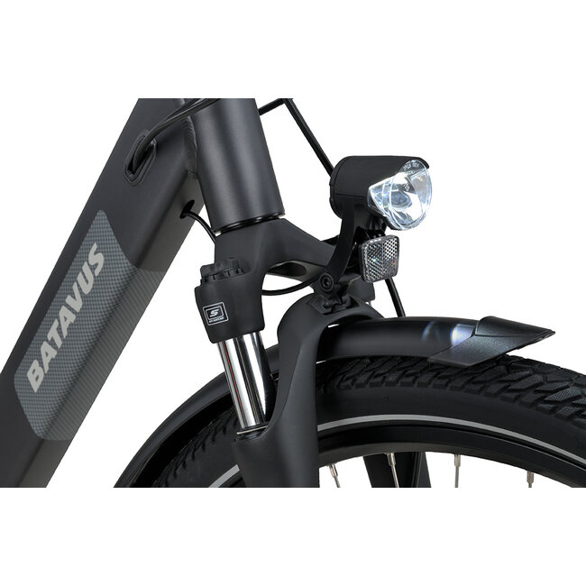 Batavus  Altura CP Plus Flex accu Elektriche Damesfiets 7 Smokingblack matt