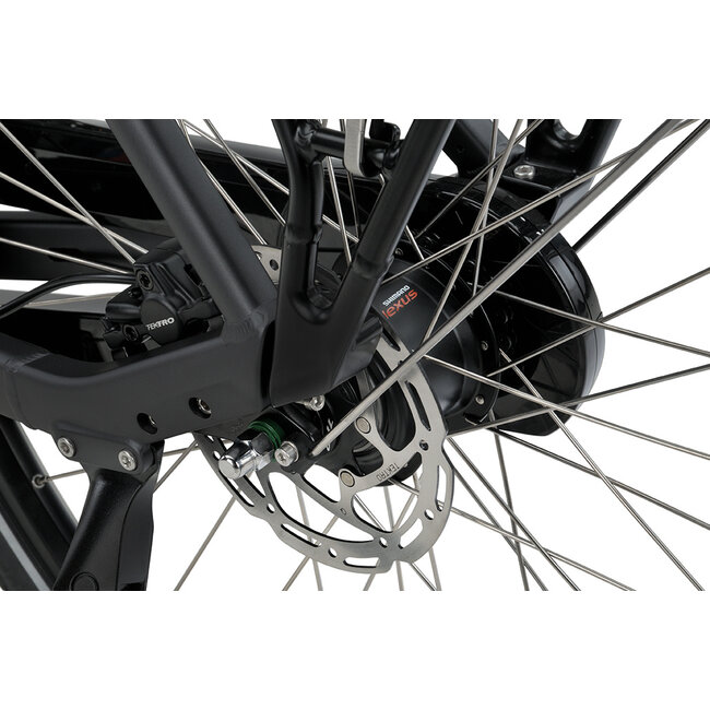 Batavus  Altura CP Plus Flex accu Elektriche Damesfiets 7 Smokingblack matt