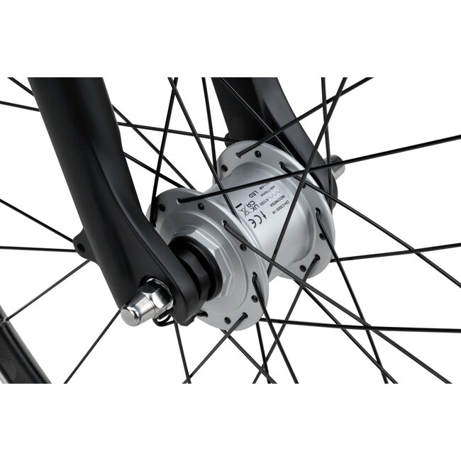 Batavus  Booster 24 inch Jongensfiets 3V  Zwart naafdynamo