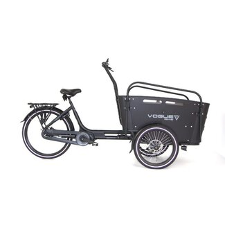 Vogue  Carry 3 Elektrische Bakfiets Zwart 7V Bafang MM