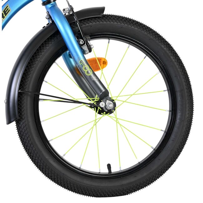 Volare fietsen Thombike jongensfiets 18 inch grijs