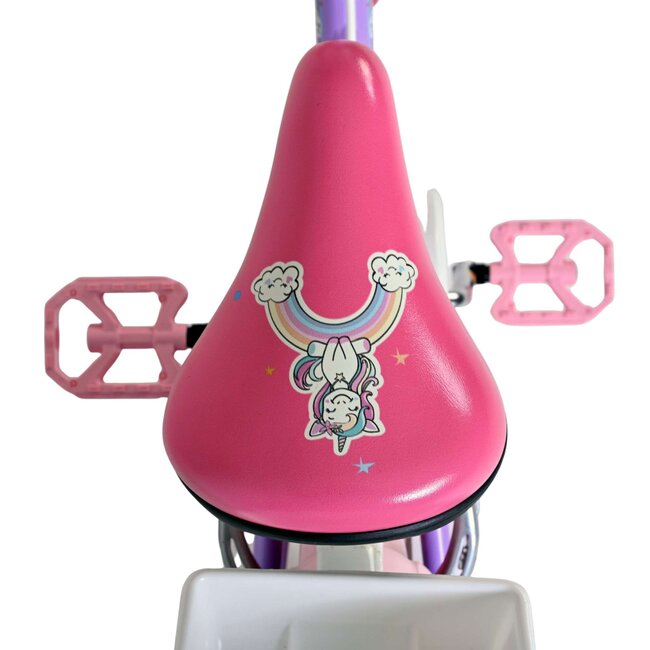 Volare Unicorn meisjesfiets 16 inch Twee Handremmen
