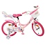 Volare fietsen Unicorn meisjesfiets 16 inch Twee Handremmen