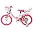 Volare fietsen Unicorn meisjesfiets 16 inch Twee Handremmen