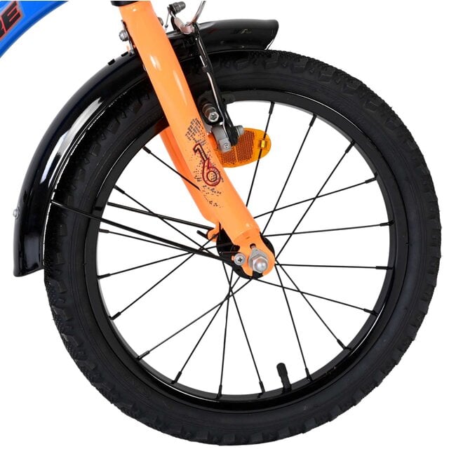 Volare fietsen Thombike jongensfiets 16 inch /oranje
