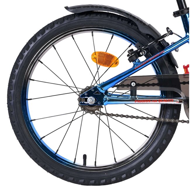 Volare Chrome jongensfiets 16 inch /zilver Twee Handremmen