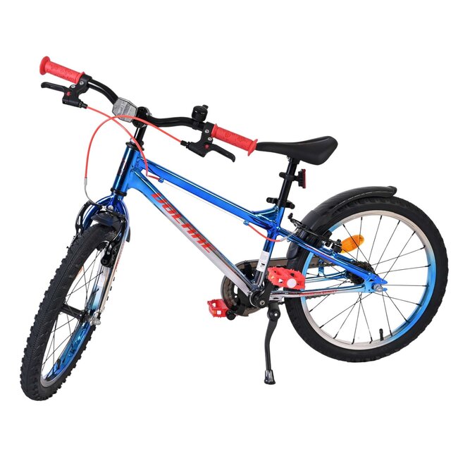 Volare Chrome jongensfiets 16 inch /zilver Twee Handremmen