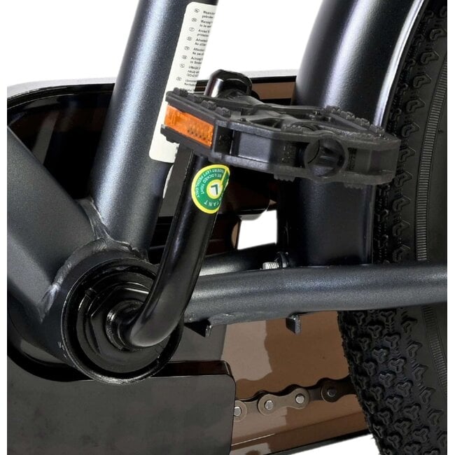 Volare Thombike jongensfiets 16 inch grijs