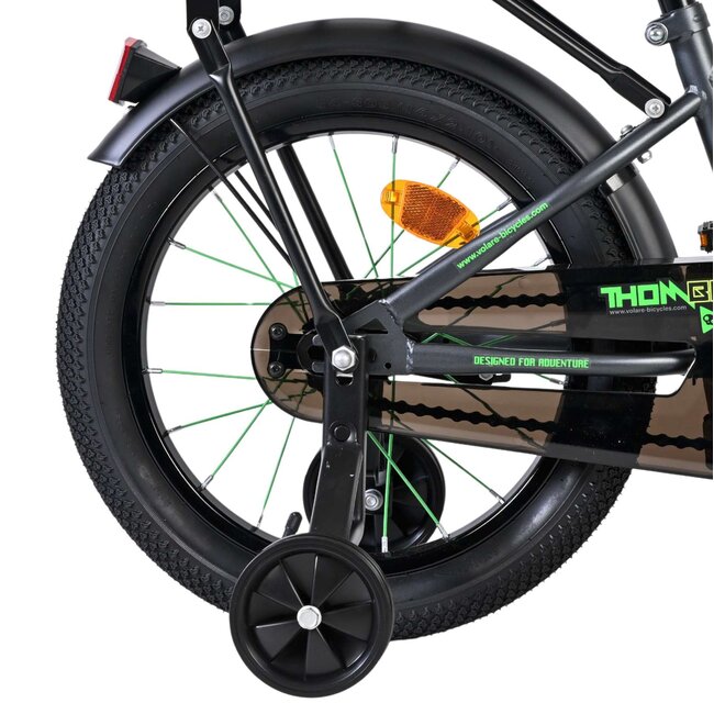 Volare fietsen Thombike jongensfiets 16 inch grijs